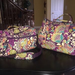 Vera Bradley travel totes